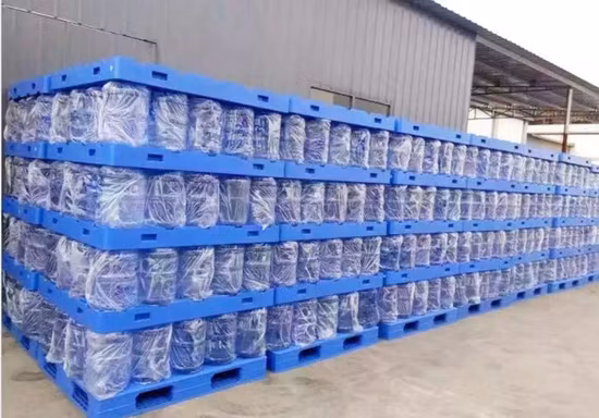 Longshenghe しっかりした梱包ユーロパレット Epal プラスチックトレイ最高価格ヘビーデューティ大型サイズ工業品質のプラスチックパレット